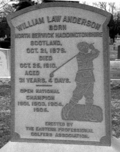 Anderson grave marker (TGH)