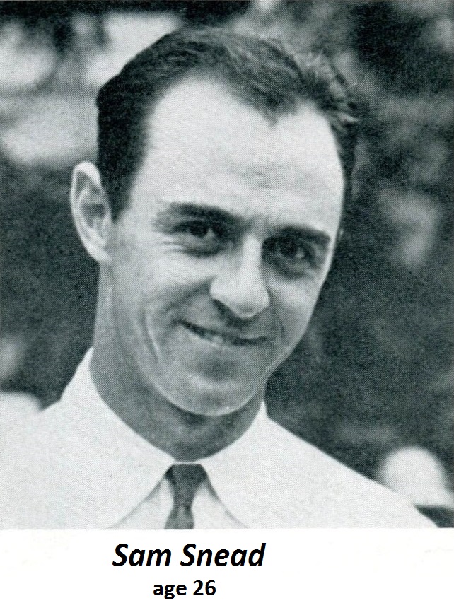 Snead-1939 Program TT