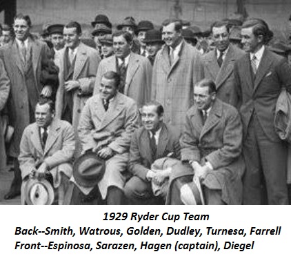 1929 Ryder Cup TTT